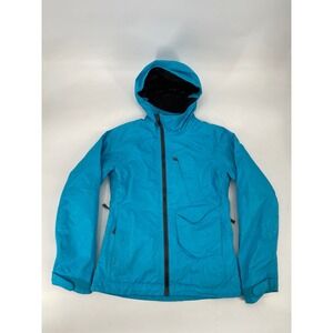 Burton AK Gore-Tex Jacket Women's Turquoise Blue‎ Ski/Snowboard Shell Size XS